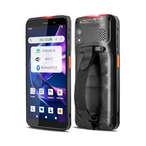 Image of NETUM Q900 Android 14 Barcode Scanner – Handheld PDA Mobile Computer with Honeywell HS7 Engine, 1D/2D Scanning, 5.99" HD Touchscreen, Wi-Fi & 4G LTE – Ideal for Warehousing, Logistics & Asset Tracking