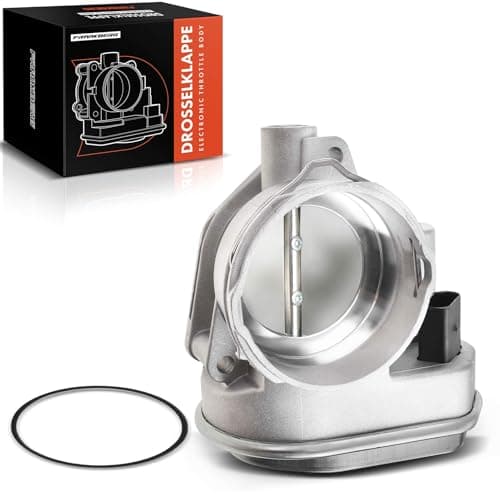 Image of Frankberg Throttle Body Electronic Compatible with A3 2003-2013 Ibiza Mk III 6L1 2002-2009 Leon 1P1 2005-2012 Fabia 2000-2010 Golf Plus V 521 5M1 2005-2013 P.a.s.s.a.t 2005-2010 Replace# 038128063M