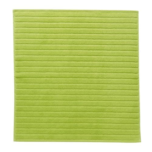 Image of Christy Prism Bath Shower Mat | Turkish Cotton | 850GSM | Super Absorbent and Soft | 60cm x 60cm| Mojito