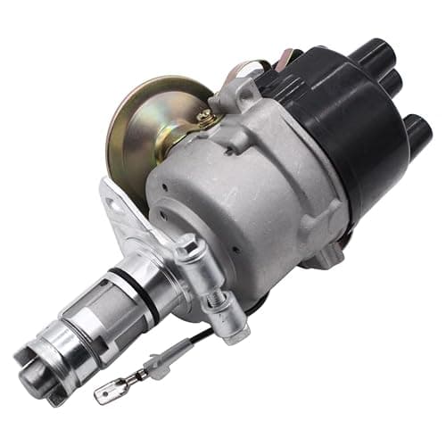 Image of 45D Points Distributor Supplied with Cap and Red Rotor Arm