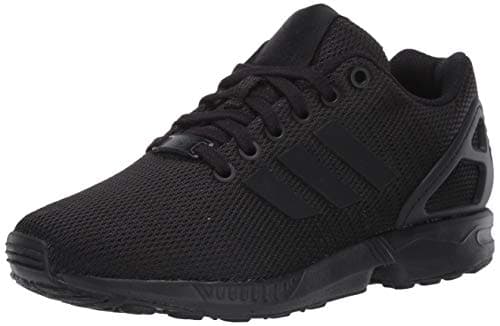 Image of adidas Originals Men's Zx Flux Sneaker, Black/Black/White, 4 UK