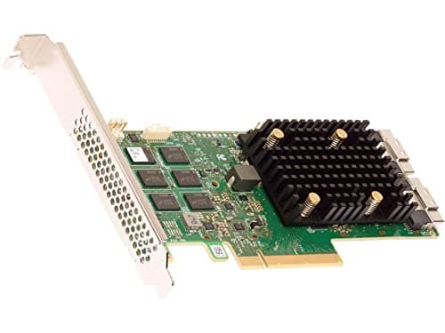 Image of Broadcom HBA 9500-16i Tri-Mode - Controller - 16 Canal - SATA 6Gb/s/SAS 12Gb/s/PCIe 4.0 (NVMe) - PCIe 4.0 x8