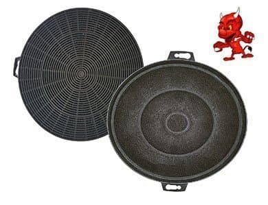 Image of Set 2 Activated Carbon Filter Filters Carbon Filter for Exhaust Hood Cooker Hood Siemens LC654WA1001