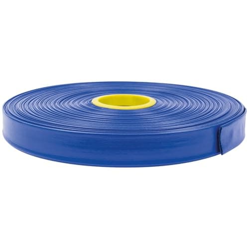 Image of SIP 1.5" 100m Layflat Delivery Hose, PVC Water Pump Discharge Hose for Irrigation & Drainage