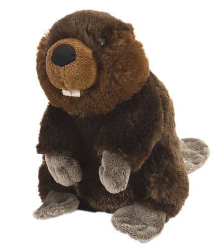 Image of Wild Republic Beaver Stuffed Animal, Plush Toy, Gifts for Kids, Cuddlekins 8 Inches, 20 Cm