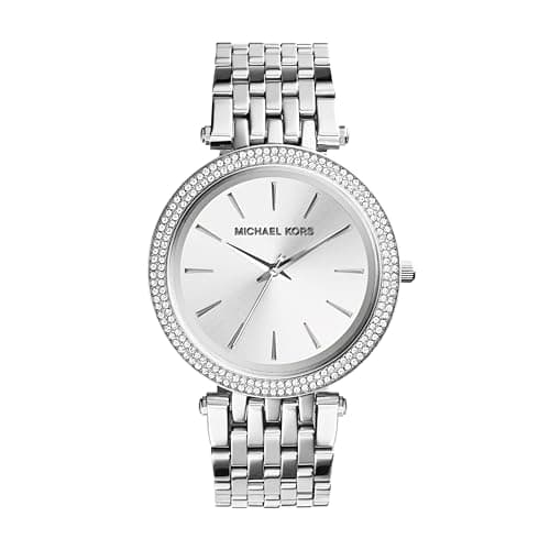 Image of Michael Kors Darci Analogue Quartz Watch with Silver Tone Stainless Steel Strap for Women MK3190