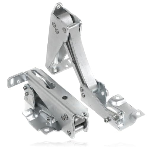Image of Fridge Freezer Integrated Door Hinge Set compatible with Beko BL20 BL21 BLSF3682 BRS3682 BR11 BSFF3682 BZ30 BZ31 QFS3682 QL22 QLS3682 QZ32