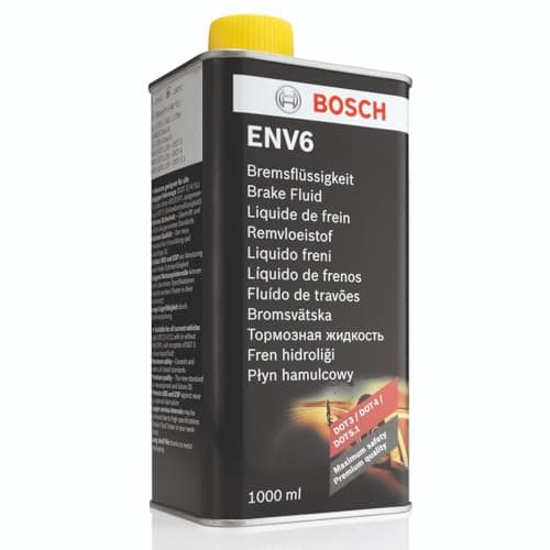 Image of Bosch Brake Fluid ENV6, 1 L - For Vehicles with or without ABS/ESP Brakes - OE Quality - Compatible with DOT 3, 4, 4 HP/LV and 5.1