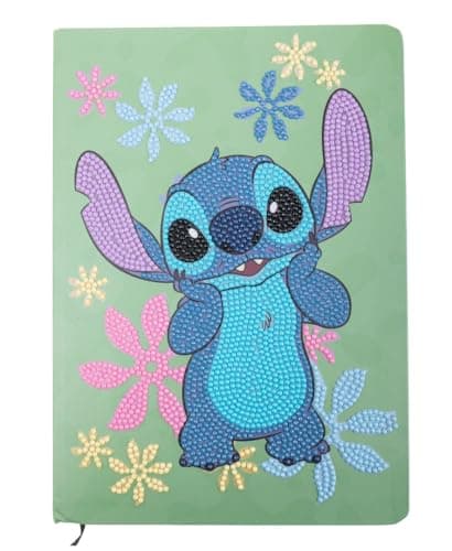 Image of CRYSTAL ART Disney Stitch 26X18CM Notebook