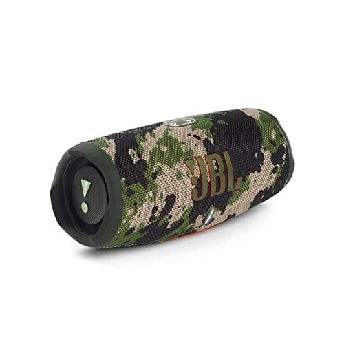 Image of JBL Charge 5 Portable Bluetooth Speaker with Deep Bass, IP67 Waterproof and Dustproof, 20 Hours of Playtime, Built-In Powerbank, Camo