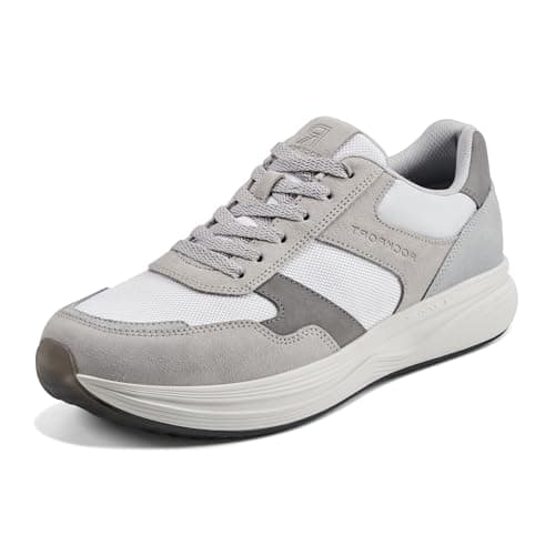 Image of Rockport Men's DMX Corvin Sneaker, Light Grey Multi, 11.5 Wide