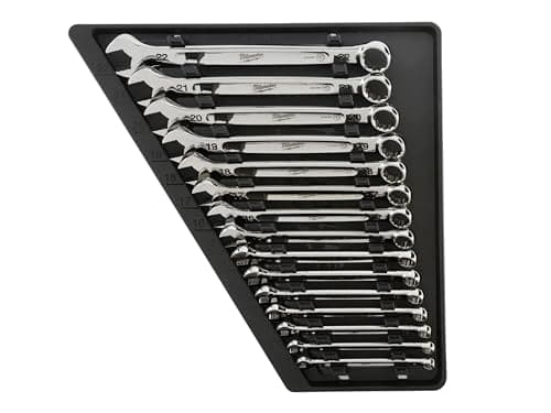 Image of Milwaukee Metric MAX BITE Combination Spanner Set 15 Piece