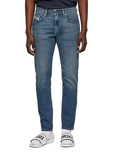 Image of Diesel Men's D-strukt L.32 Pantaloni Jeans Not Applicable, 01 Blue Denim, 31