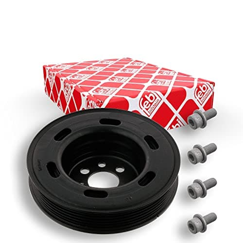 Image of febi bilstein 33608 Pulley decoupled, for crankshaft with screws, pack of one