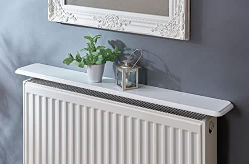 Image of Greenhurst 1 shelf Easy Fit Radiator Shelf White 115.5CM, (4607)