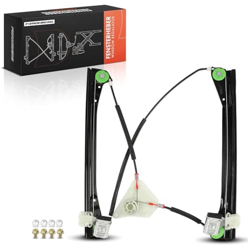 Image of Frankberg Window Regulator Without Motor Front Right Compatible with Polo 9N 4/5-door 2001-2009 6Q4837462