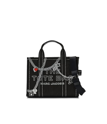 Image of MARC JACOBS THE MEDIUM TOTE BLACK MULTI