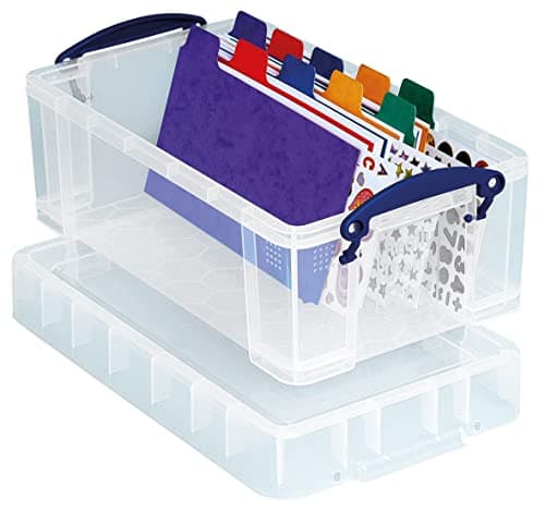 Image of Really Useful Box Plastic Storage 5 Litre with XL Lid Clear