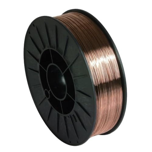 Image of MILD Steel MIG Welding Wire Reel A18 ER70S-6 Spool ROLL Solid CORE 0.8mm 5kg