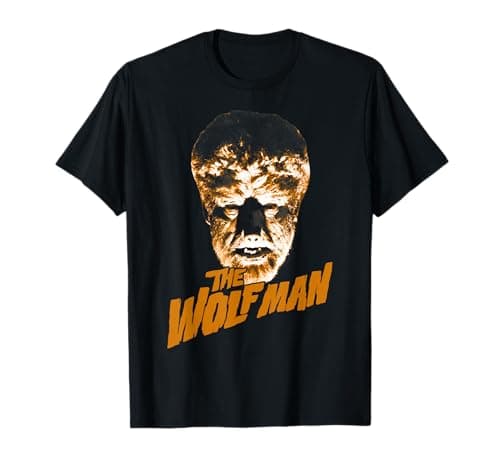 Image of Universal Monsters The Wolfman Logo T-Shirt