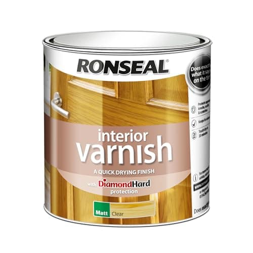 Image of Ronseal Interior Varnish Clear Matt 2.5L