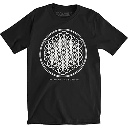 Image of Rockoff Trade Men's Bring Me the Horizon Sempiternal Tour with Back Printing T-Shirt, Black (Black Black), X-Large (Manufacturer Size:XL)