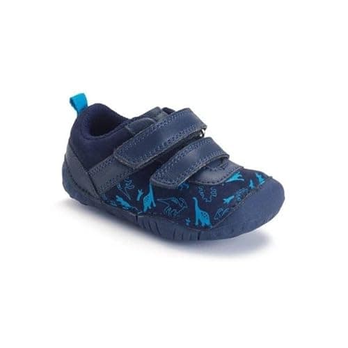 Image of Start-rite Roar 2v Navy Leather Kids Boys First Shoes 0767-17G