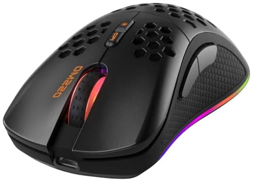 Image of Deltaco GAM-120 mouse Right-hand RF Wireless + USB Type-A Optical 6400 DPI