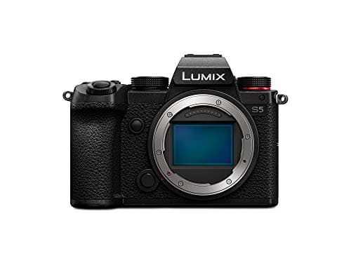 Image of Panasonic LUMIX DC-S5E-K S5 Full Frame Compact 4K Mirrorless Camera with OLED Live Tiltable Viewfinder (Body only)