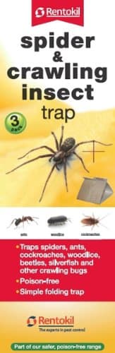 Image of Rentokil Spider & Crawling Insect Trap 3 Pack (175217)