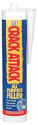 Image of Glues & Fillers 10039 151 Crack Attack All Purpose Filler, White , 151 Grams , Pack of 1
