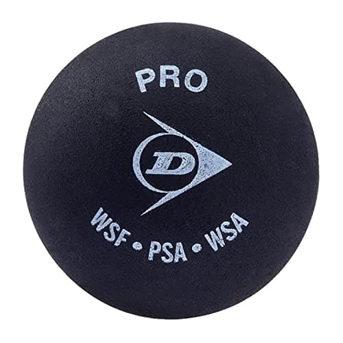 Image of Dunlop D N 1SR Squash Ball - Black - Single Ball