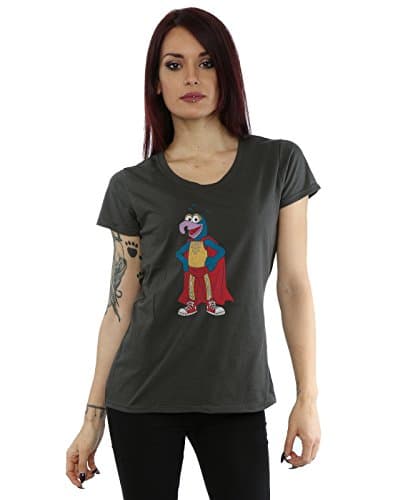 Image of Muppets Disney Women's The Classic Gonzo T-Shirt X-Large Light Graphite