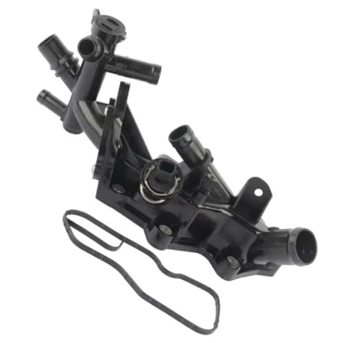 Image of RAGBUSCLE 110608635R Engine Coolant Thermostat Housing Assembly Compatible with Renault Captur Clio Grand Kangoo Megane Scenic, Dacia Dokker, Nissan Juke Qashqai, Replace 110606217R
