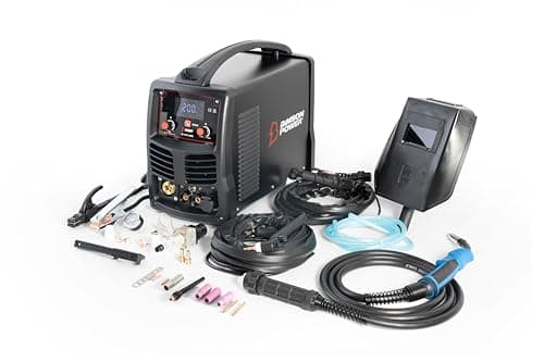 Image of Bimson Power 200A 5-in-1 IGBT Inverter Welder & Plasma Cutter – MIG, MAG, MMA, Lift TIG – Gas & Gasless Welding Machine – 230V Portable Multi-Process Welder for DIY, Garage, Workshop