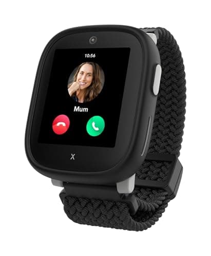 Image of XPLORA X6 Play - Watch Phone for Children (4G) - Calls, Messages, Kids School Mode, SOS Function, GPS Location, Camera and Pedometer - Including 3 months free subscription (BLACK)