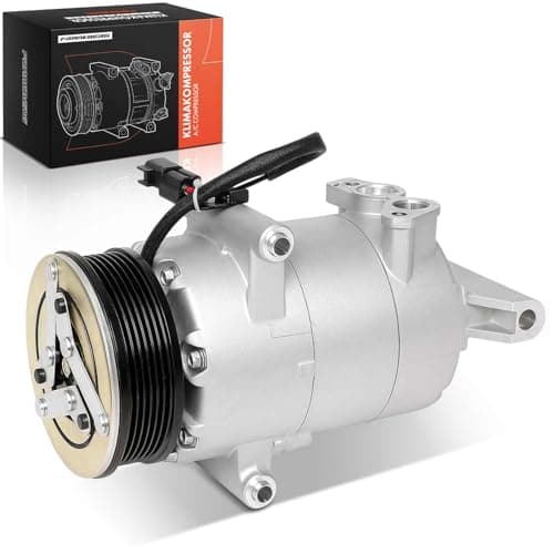 Image of Frankberg AC Compressor with Clutch Compatible with Transit V363 S-Max Mondeo V Galaxy Replace# 2011501, oil pre-filled
