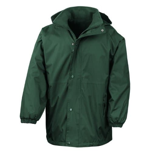 Image of Result Reversible Storm Stuff Fleece Jacket-M Bottle Green/Bottle Green