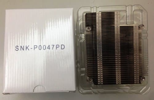 Image of SUPERMICRO SNK-P0047PD Processor Heatsink - Multi-Colour