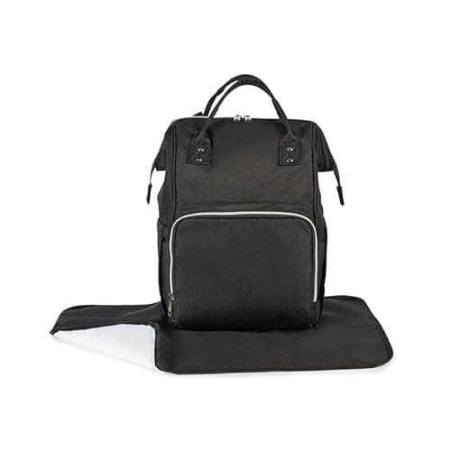 Image of Ickle Bubba Stomp Luxe Changing Rucksack & Mat – Stylish & Spacious Baby Backpack with Multiple Pockets, Portable Changing Mat, Bottle Holders & Stroller Straps, Perfect for On-the-Go Parents