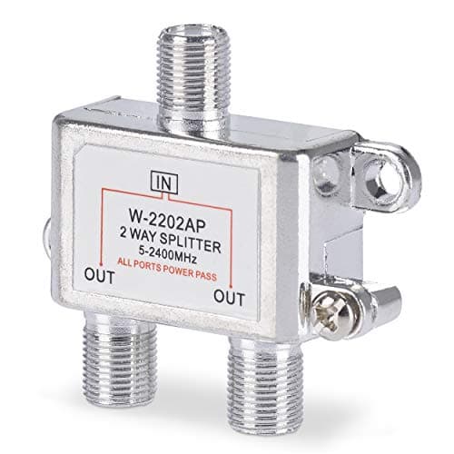 Image of SSL Satellites 2 Way Satellite Splitter For Freesat, Freeview, Cable, Modem, Virgin Dbox & SKY