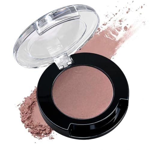 Image of Dusty Rose Brown Single Eyeshadow, High Silky Powder, Waterproof Long-Lasting, Smooth Blendable Formula for Natural Contour & Everyday Eye Looks