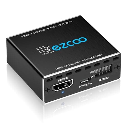 Image of HDMI 2.0 Audio Extractor 4K 60Hz PS5 1080P 120Hz 4:4:4 HDCP 2.2 CEC D-olby vision HDR de-embed SPDIF Optical 5.1CH 3.5mm stereo L/R Audio Breakout D-olby Digital Audio Decoder EDID Management Scaler