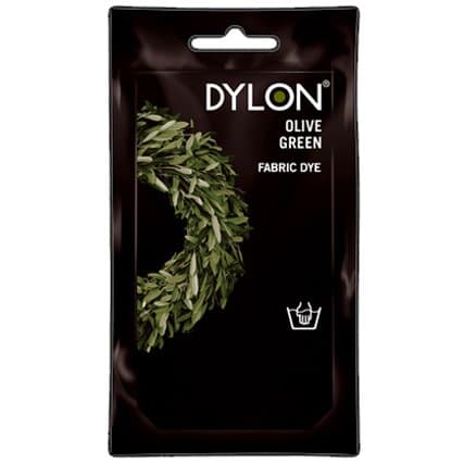 Image of Dylon Fabric Hand Dye Olive Green 1200400134x1 (Pack of 2)