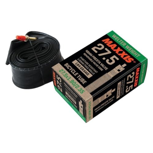 Image of Maxxis Welterweight Bicycle Tube 27.5" x 1.9-2.35 Presta Valve 48mm with Removeable Core,Black
