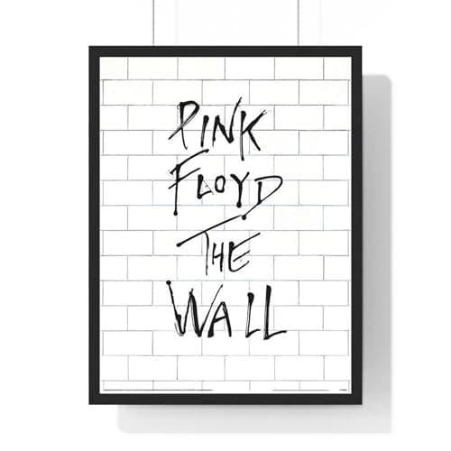 Image of Poster Kingz Pink Floyd The Wall Album 30x40cm Framed Music Poster Wall Art