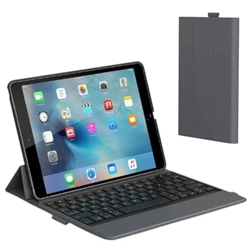 Image of TECH14 Smart Folio Keyboard Case For (iPad PRO 9.7-inch, 2016) Bluetooth Wireless Keyboard Cover With Pencil Holder, Auto Wake/Sleep
