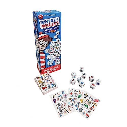 Image of University Games 7415 Where's Waldo Wally Find it Fast Game, Multicoloured