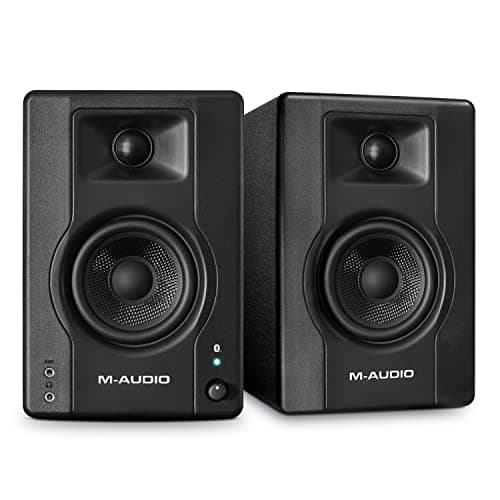Image of M-AUDIO BX3BT Pair 3.5-inch Studio Monitors and PC Speakers with Bluetooth for Recording and Multimedia with Music Production Software