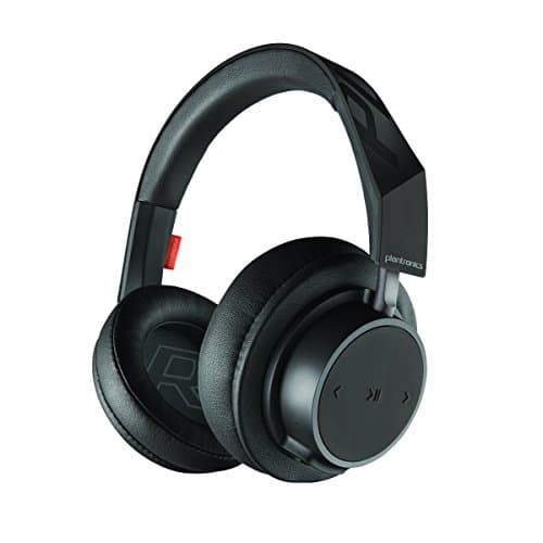 Image of Plantronics 211138-99 Backbeat Go 600 Noise-Isolating Headphones, Over-The-Ear Bluetooth Headphones, Black